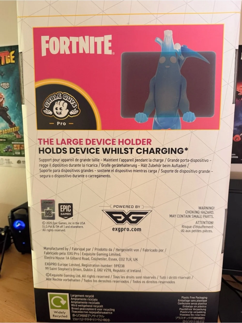 Cableguys Fortnite Polar Peely XL Gaming Device Tablet Phone Stand New in Box